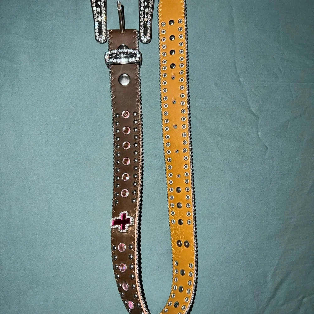 Brown and Pink kids Belt